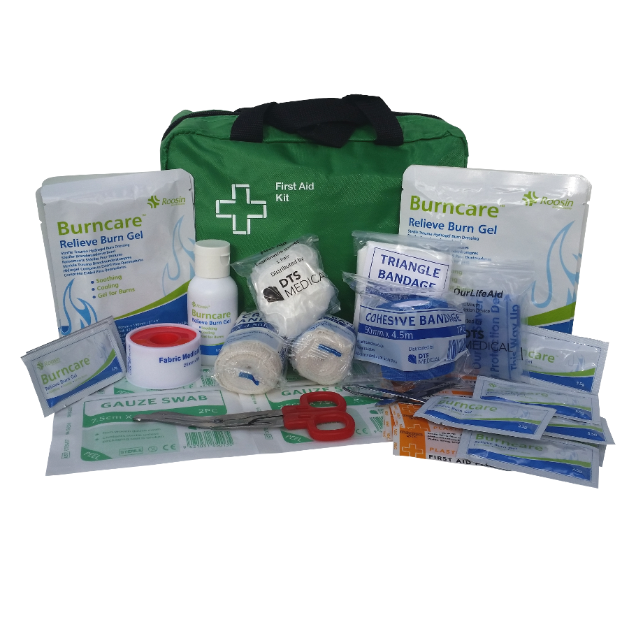 Dovetail First Aid Medical Commercial Burn First Aid Kit Soft Pack ...